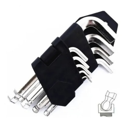 Set Llave Allen 9 piezas