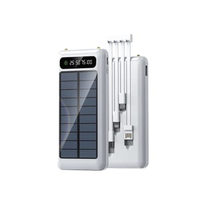 Bateria Externa Power Bank Solar 10,000mah Tecnolab TL570