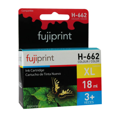 H-662 COLOR XL CARTRIDGE COMP/CON HP 18ML