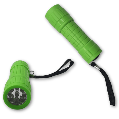 Linterna Led colores normales 9 leds