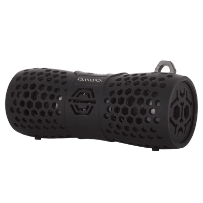 Parlante Aiwa Out Negro Waterproof Engomado
