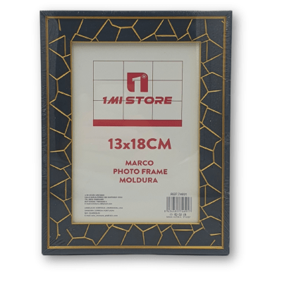 Portaretrato 13x18 M74691 Azul craquelado