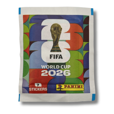 Sobre de 7 láminas Mundial de Fútbol PANINI Oficial - FIFA WORLD CUP 2026