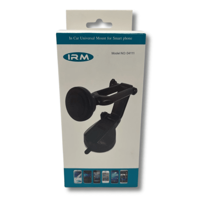 Soporte Magnético para Celular de Auto IRM-04111 con Ventosa y Brazo Ajustable