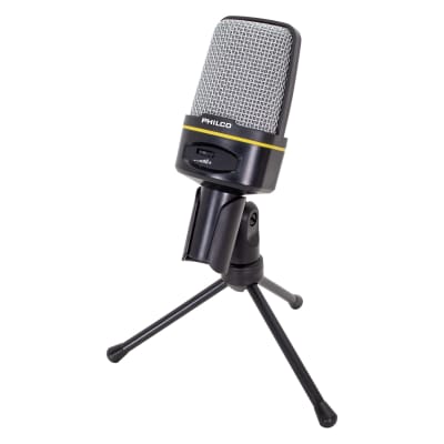 Micrófono de Condensador Philco GM100 para Streaming, Gaming y PC