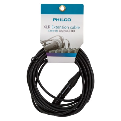 Cable Microfono Canon XLR Philco Balanceado 5 mts