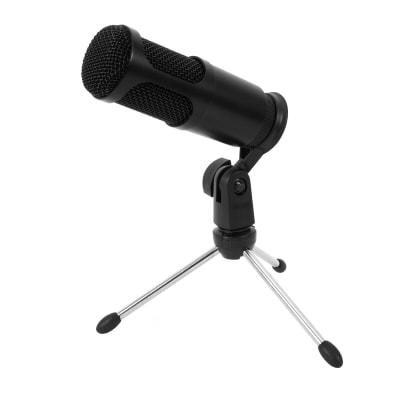 Micrófono USB Philco LC316 con Pedestal para Streaming, Grabación y PC