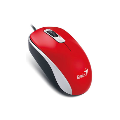 Mouse Genius DX-110 USB Óptico 1000 DPI con Cable para PC y Mac