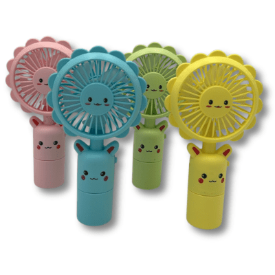 Ventilador recargable USB flor IRM261002