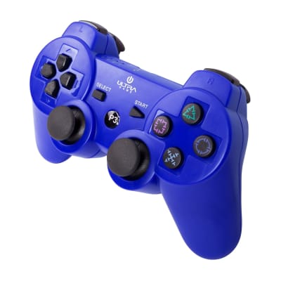 Joystick Compatible PS3 Bluetooth Recargable con Vibración y Cable USB Ultra