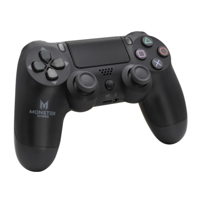 Joystick Inalámbrico Compatible PS4 Monster 5065 Bluetooth con Vibración y Panel Táctil