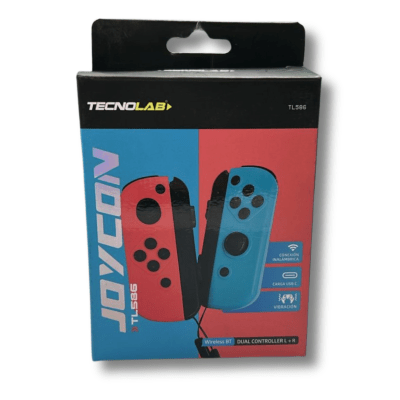 Mando Dual Inalambrico Compatible N - Switch Tecnolab TL586