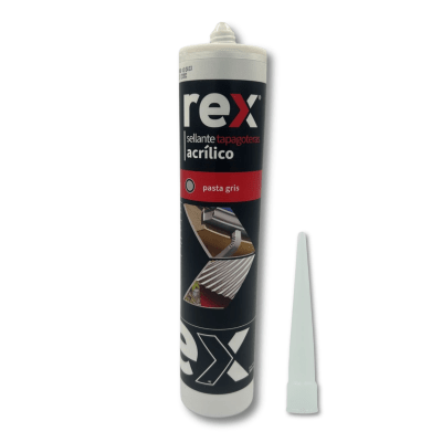 Sellante Tapagoteras acrilico Rex