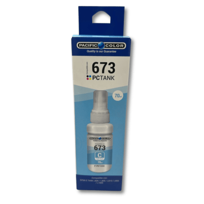 Tinta 70ml Pacific Color Compatible EPSON 673 ECOTANK