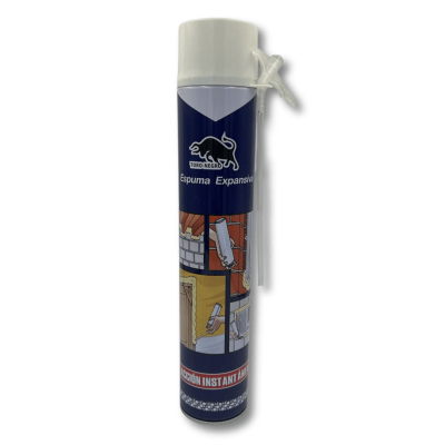 Espuma expansiva de Poliuretano 750ml Toro Negro