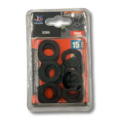 Set Gomas Para Llaves 24mm negra