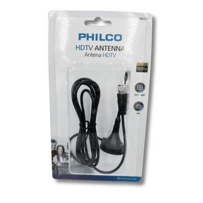 Antena Digital Mini HD175 Philco TV Portatil