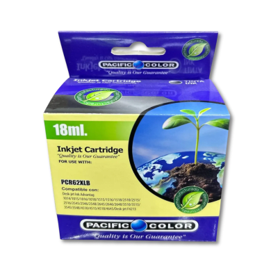 Tinta 662XL BLACK COMPATIBLE HP Pacific color PCR62XLB