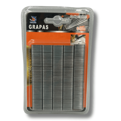 Corchetes grapas Dingli 8mm D60