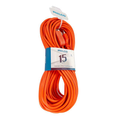 Extensión Eléctrica XT49 15mt Naranjo Philco