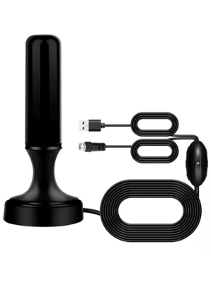 Antena HD Digital con amplificador 25db 5mts Tecnolab TL590