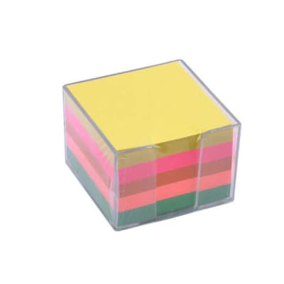 Posit Cuadrado 500 hojas colores cajita acrílico