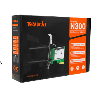 Tarjeta de Red Tenda N300 W322E