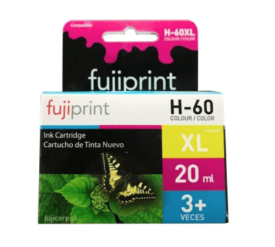H-60 XL CARTRIDGE COMPATIBLE C/HP TRICOLOR