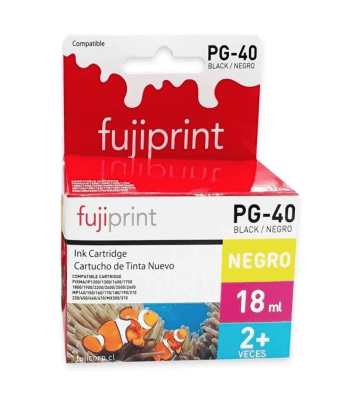 PG-40 CARTRIDGE COMPATIBLE C/CANON BLACK