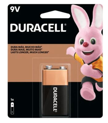 Batería Duracell 9V