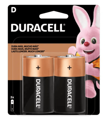 Pila Duracell D (x2)