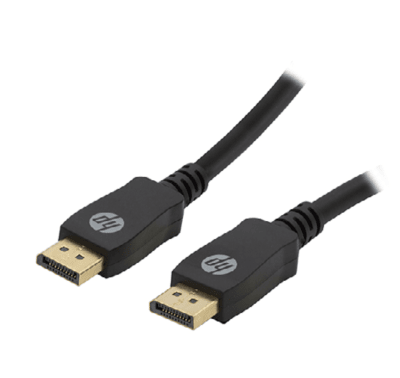 Cable HP Display Port (DP a DP) 4k Negro 1 Mt