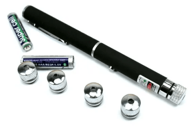 Puntero Laser verde a pila