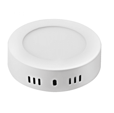 Foco Led Panel 18w Sobrepuesto circular Megabrigth
