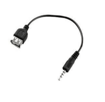 Adaptador USB OTG - plug 3,5