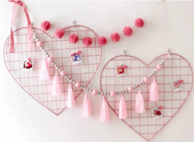 Portaretrato Rejilla Corazon 7 Fts (45x63cms)