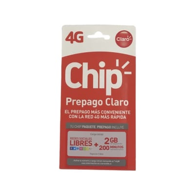 Chip Prepago Claro