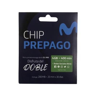 Chip Prepago Movistar