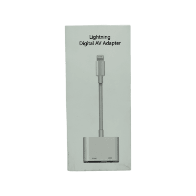 Adaptador Lightning (Iphone) a HDMI y tipo c
