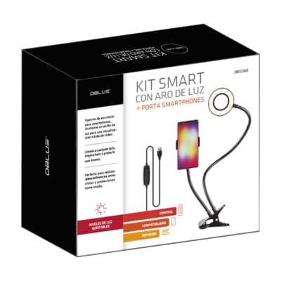 Kit Aro de Luz c/porta celular Dblue C060