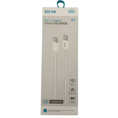 Cable Tipo C a Tipo C 1 metro IRM61134