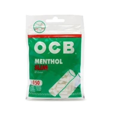 Filtro OCB Slim 6mm Menthol