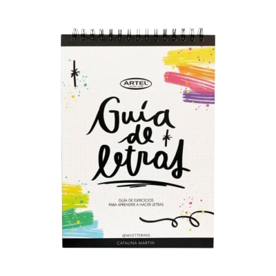 Libro Guia de letras Lettering Artel
