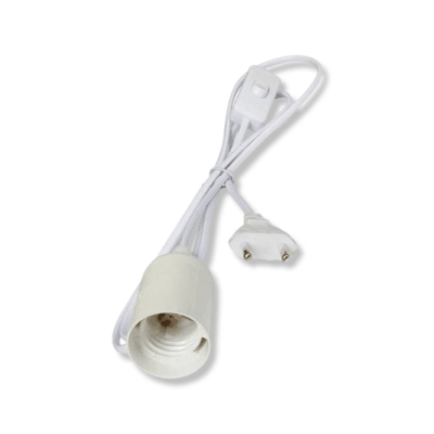 Cable conexión lampara c/interruptor 1,8M