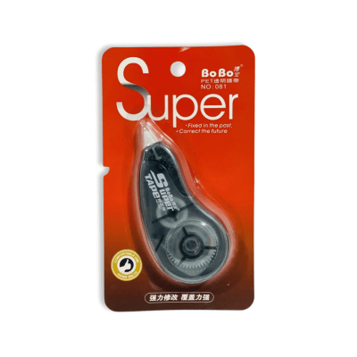 Corrector en cinta