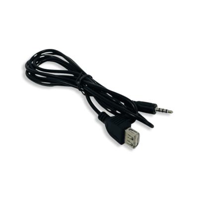 Cable USB hembra OTG - plug 3,5