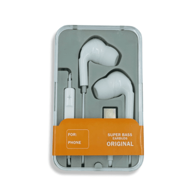 Audífono ML Earbuds en cajita acrílica Tipo C