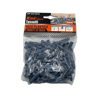 Bolsa tarugos plásticos 6mm kmt tools