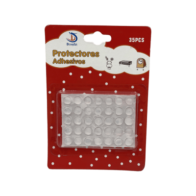 Protectores Adhesivos goma 35 pcs