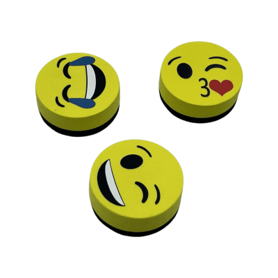 Borrador pizarra magnético Emojis